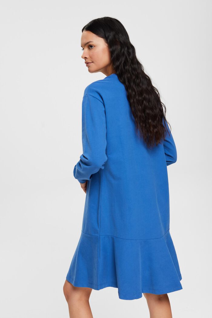 Mini-robe sweat-shirt, BLUE, detail image number 4