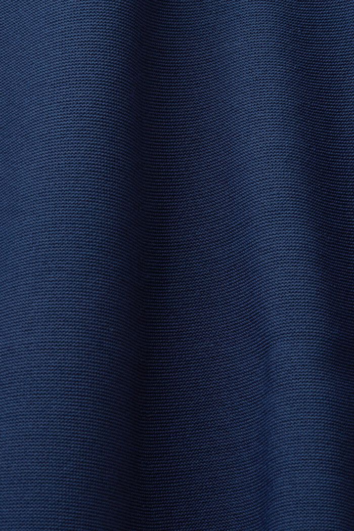 Robe tricotée à manches courtes, NAVY, detail image number 4