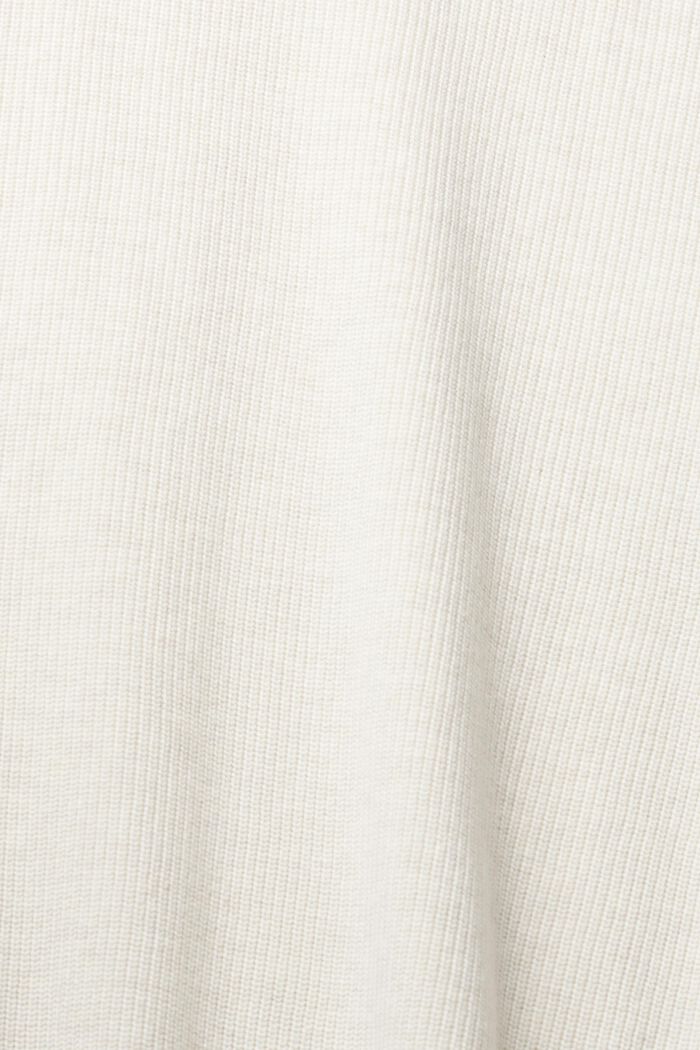 Pull ras-du-cou, 100 % coton, OFF WHITE, detail image number 1