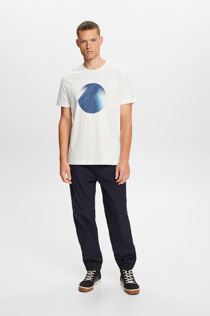 T-shirt à imprimé sur le devant, 100 % coton, ICE, detail image number 1