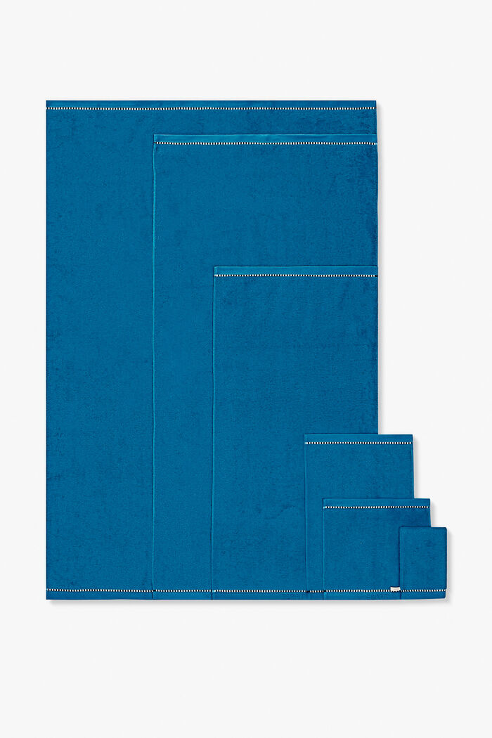 Met TENCEL™: handdoekenlijn van badstof, OCEAN BLUE, detail image number 0