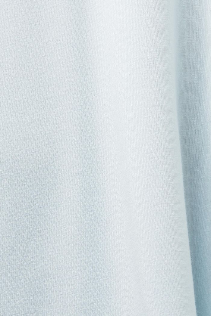 Jersey top met lange mouwen, PASTEL BLUE, detail image number 4