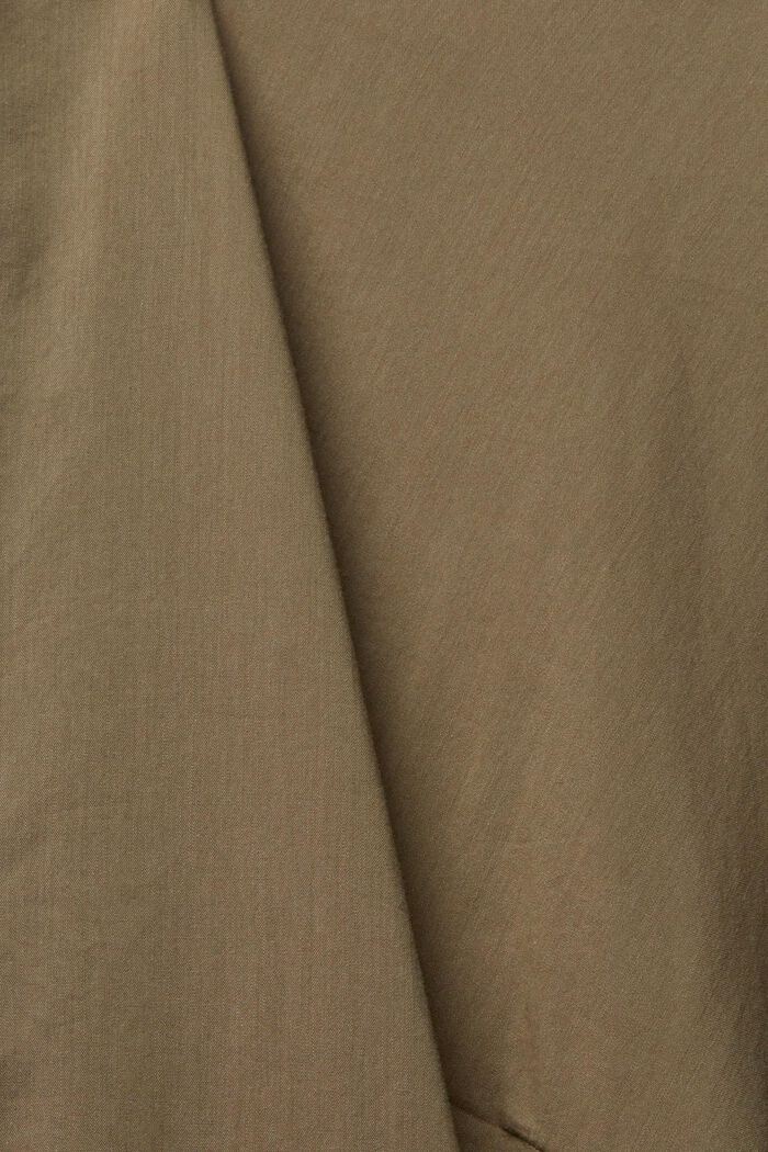 Robe à volants et teneur en LENZING™ ECOVERO™, KHAKI GREEN, detail image number 5