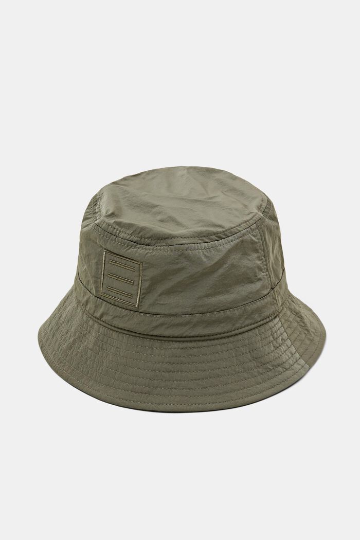 Bucket hat met logo, KHAKI GREEN, detail image number 0