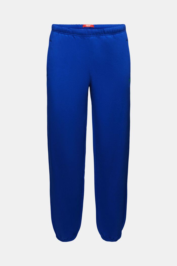 Pantalon de jogging en coton molletonné orné d’un logo, BRIGHT BLUE, detail image number 6