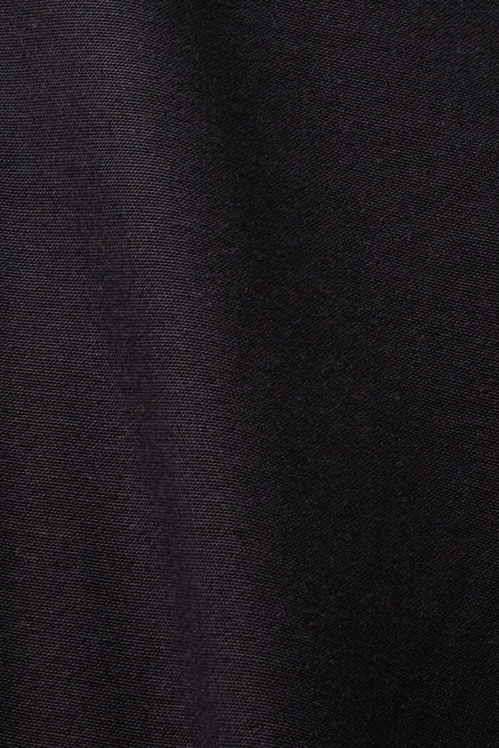 Pantalon cargo en coton, BLACK, detail image number 6