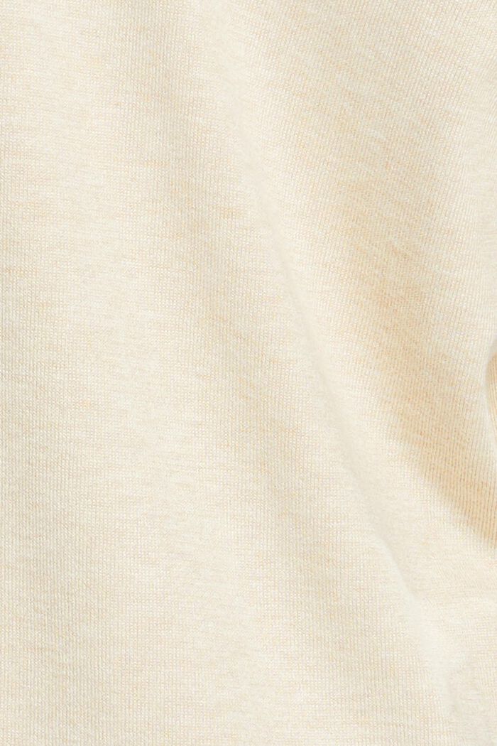 Cardigan long ouvert, CREAM BEIGE, detail image number 1