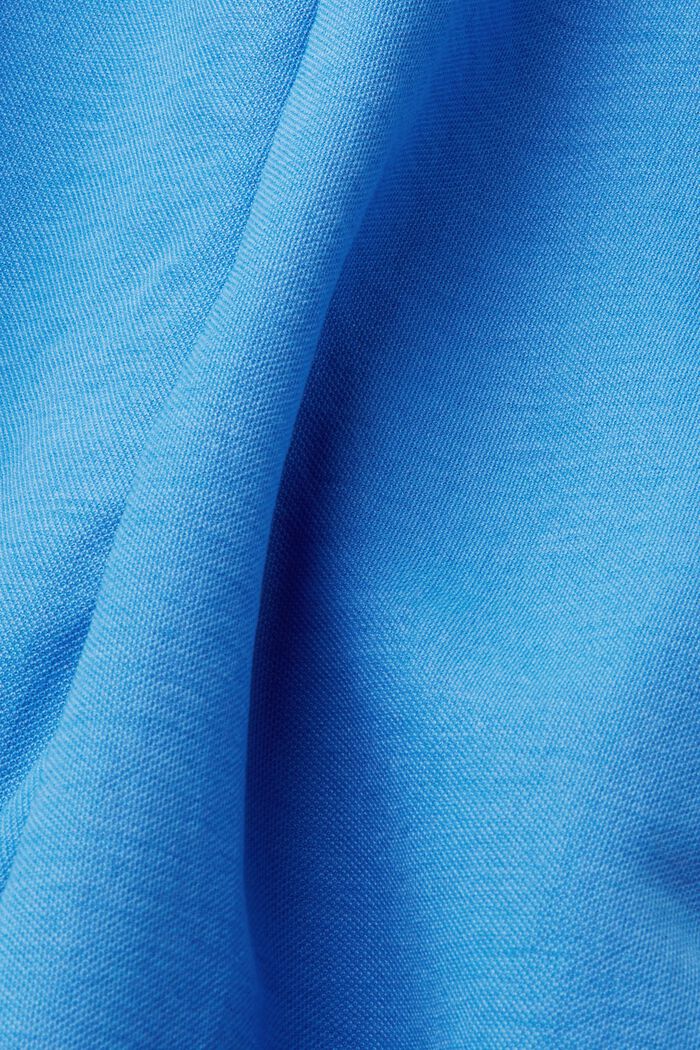 Pull-on bermuda met strikceintuur, BRIGHT BLUE, detail image number 6
