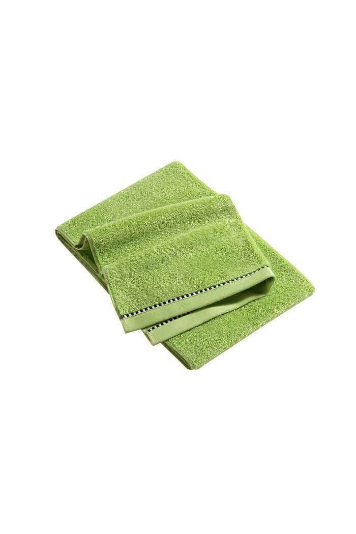 Met TENCEL™: handdoekenlijn van badstof, APPLE GREEN, overview