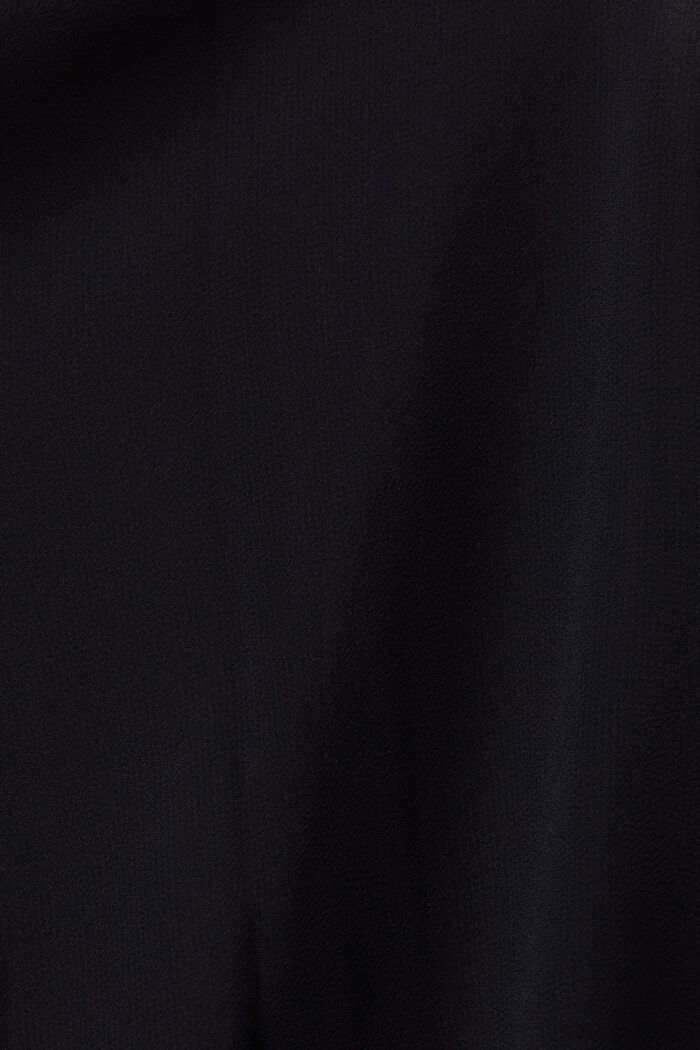 Chiffon vest in sjaalstijl, BLACK, detail image number 4