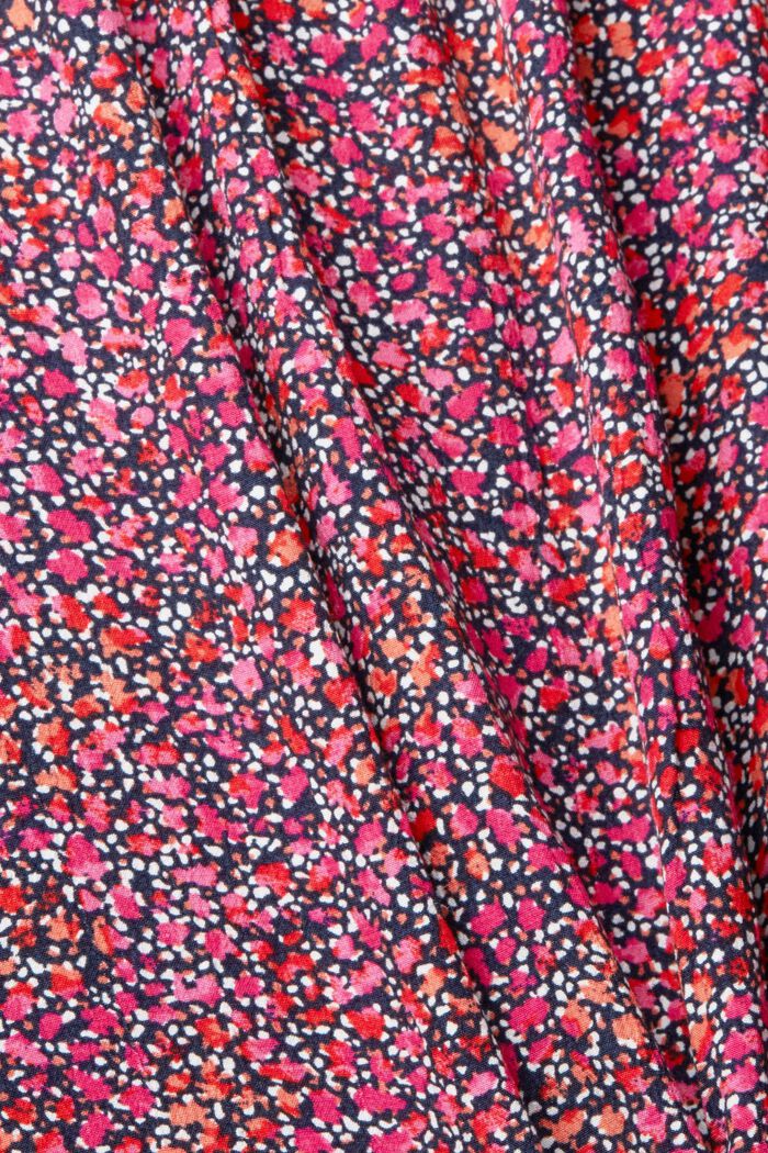 Robe CURVY à imprimé fleuri, LENZING™ ECOVERO™, NAVY, detail image number 1