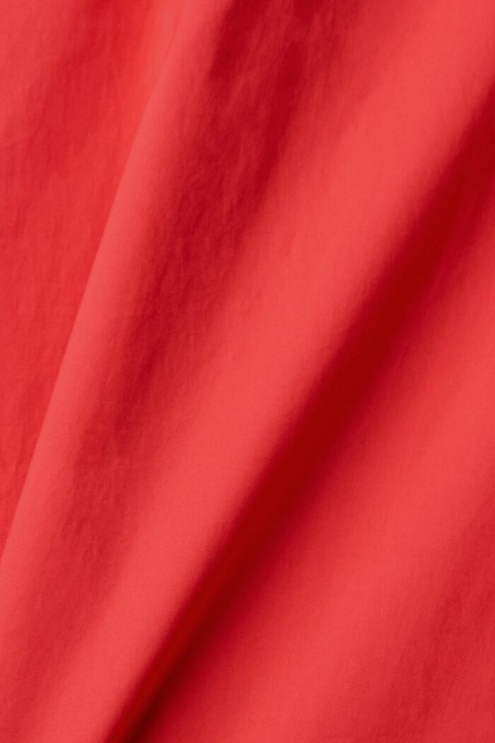 Popeline overhemdblouse, RED, detail image number 5