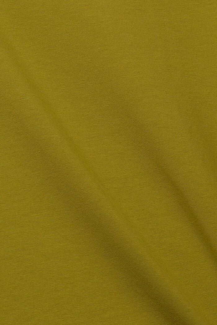 Robe t-shirt à boucles, OLIVE, detail image number 6