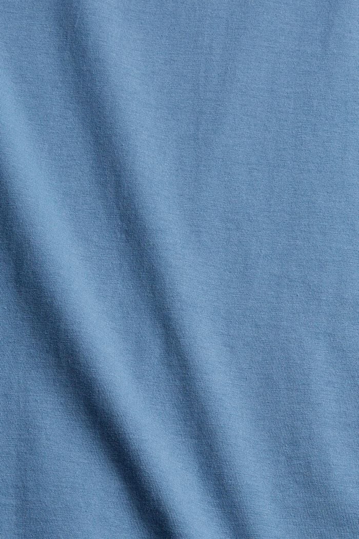 T-shirt en jersey animé d´un logo imprimé, BLUE, detail image number 4