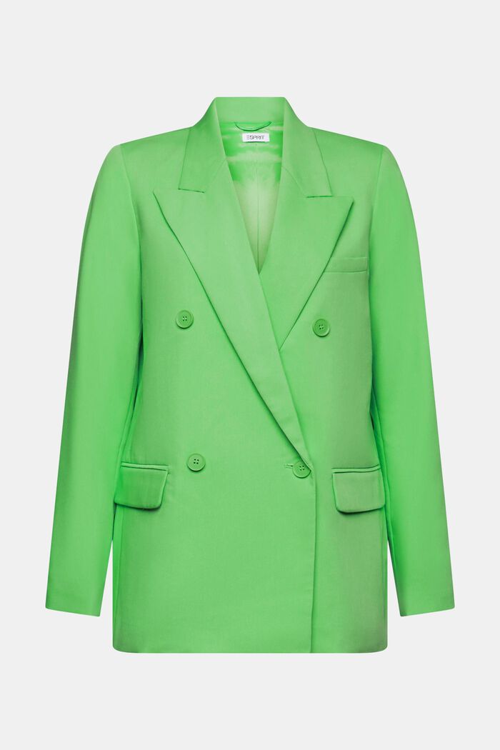 Double-breasted blazer, CITRUS GREEN, detail image number 6
