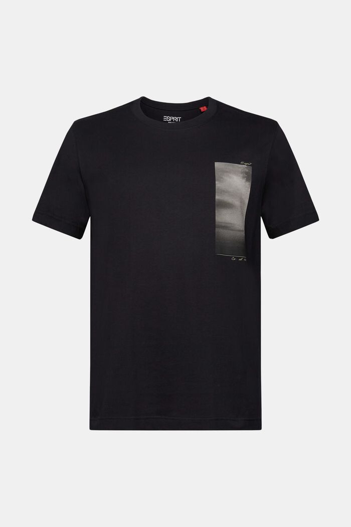 T-shirt van organic cotton, BLACK, detail image number 6