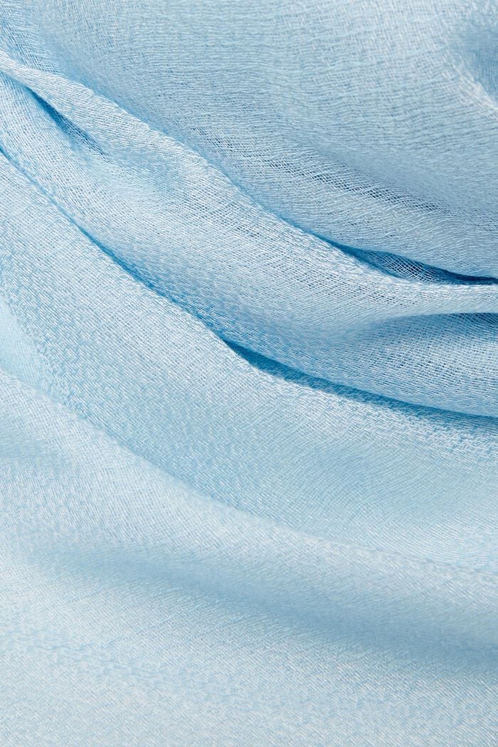 Lichte sjaal, LIGHT TURQUOISE, detail image number 1