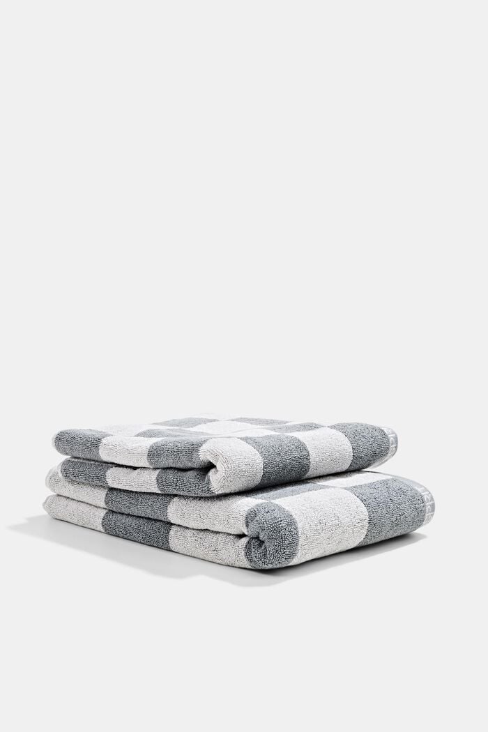 Handdoek van badstof, 100% katoen, STONE, detail image number 2