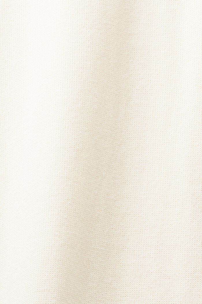 Mouwloze kolomjurk in midi-lengte, CREAM BEIGE, detail image number 4