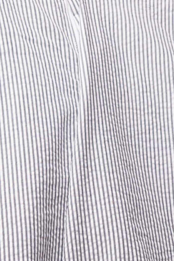 Short rayé en coton, WHITE, detail image number 5