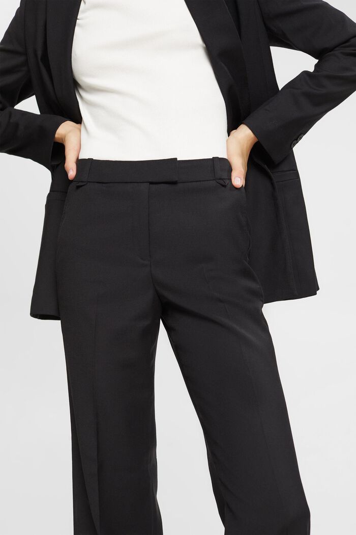 Pantalon mix & match à taille mi-haute, BLACK, detail image number 0