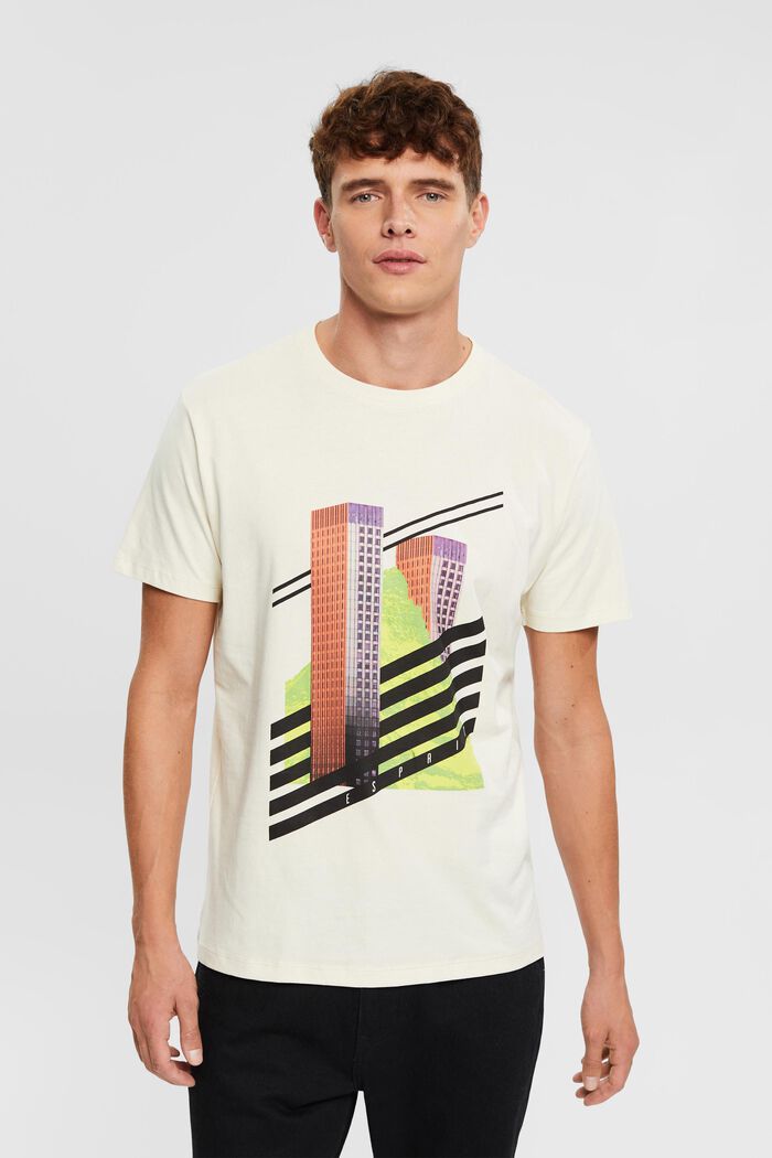 Jersey T-shirt met print, ICE, detail image number 0