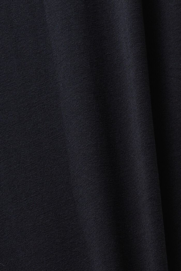 Jersey T-shirt met print, LENZING™ ECOVERO™, BLACK, detail image number 5