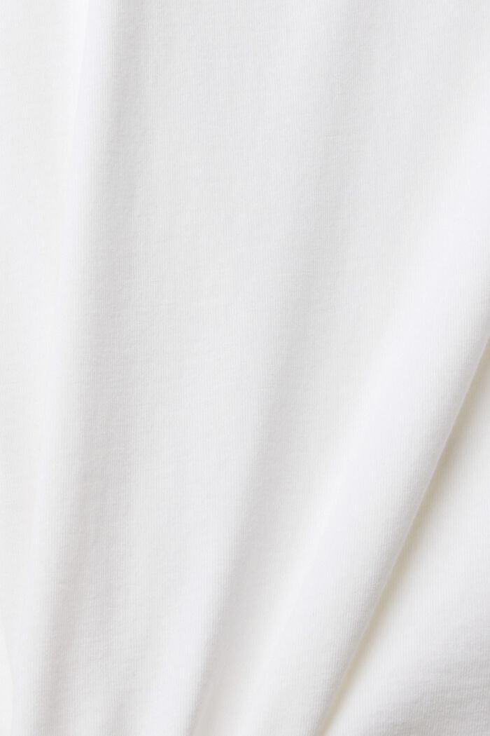 T-shirt à manches longues et col droit, WHITE, detail image number 1