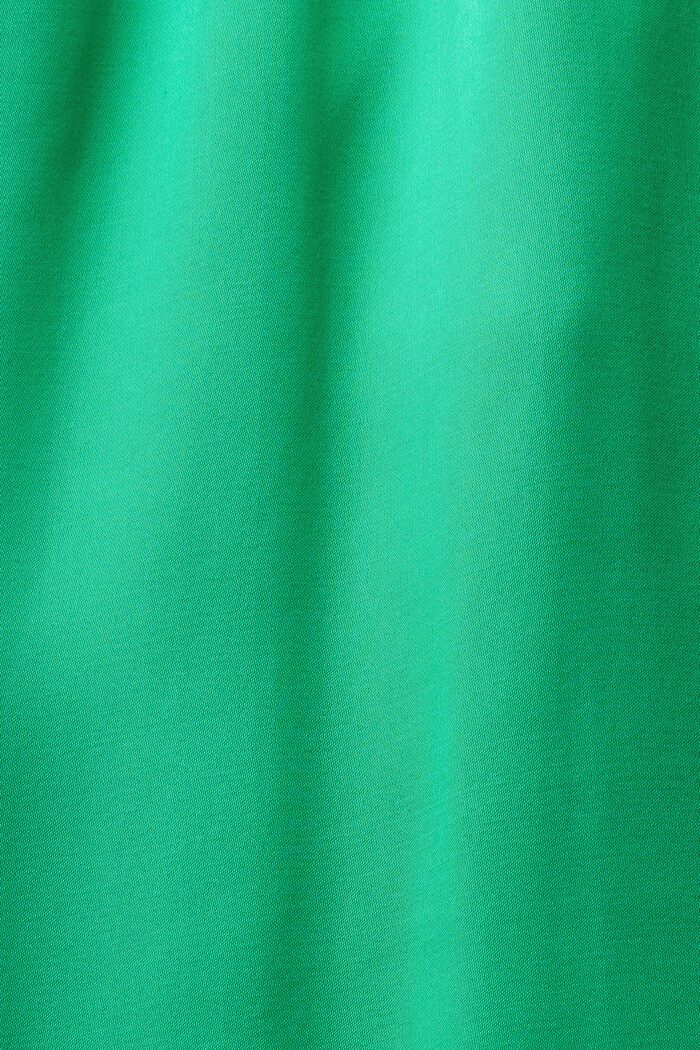 Satijnen jumpsuit met V-hals, GREEN, detail image number 4