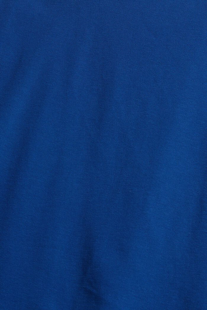 Piqué poloshirt met logodetail, BRIGHT BLUE, detail image number 4