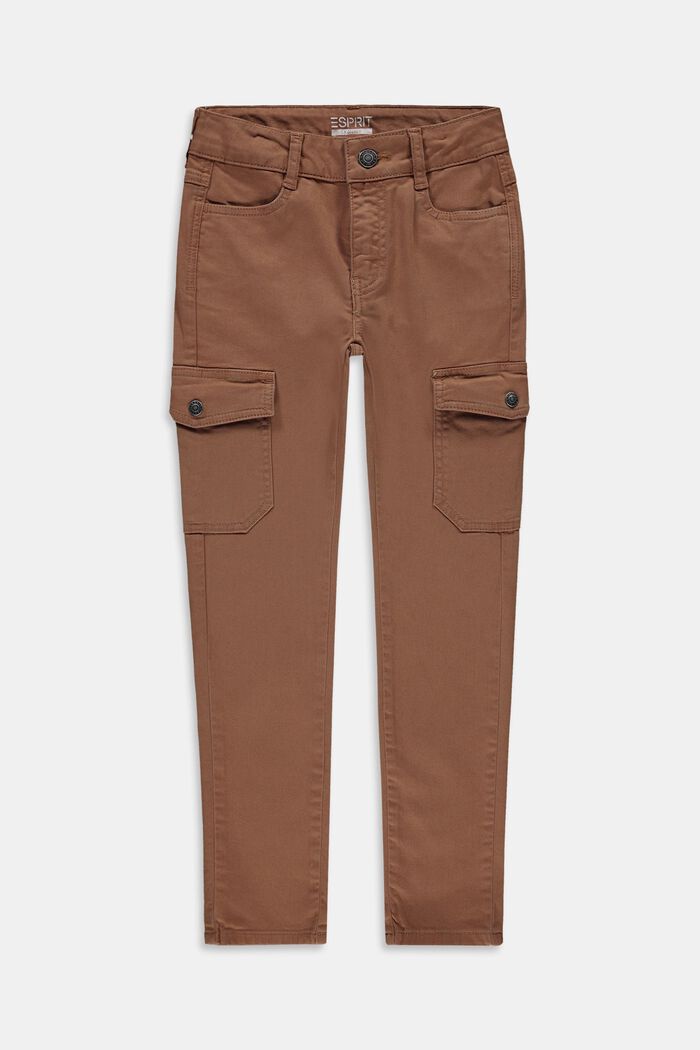 Pantalon cargo à taille ajustable, en coton