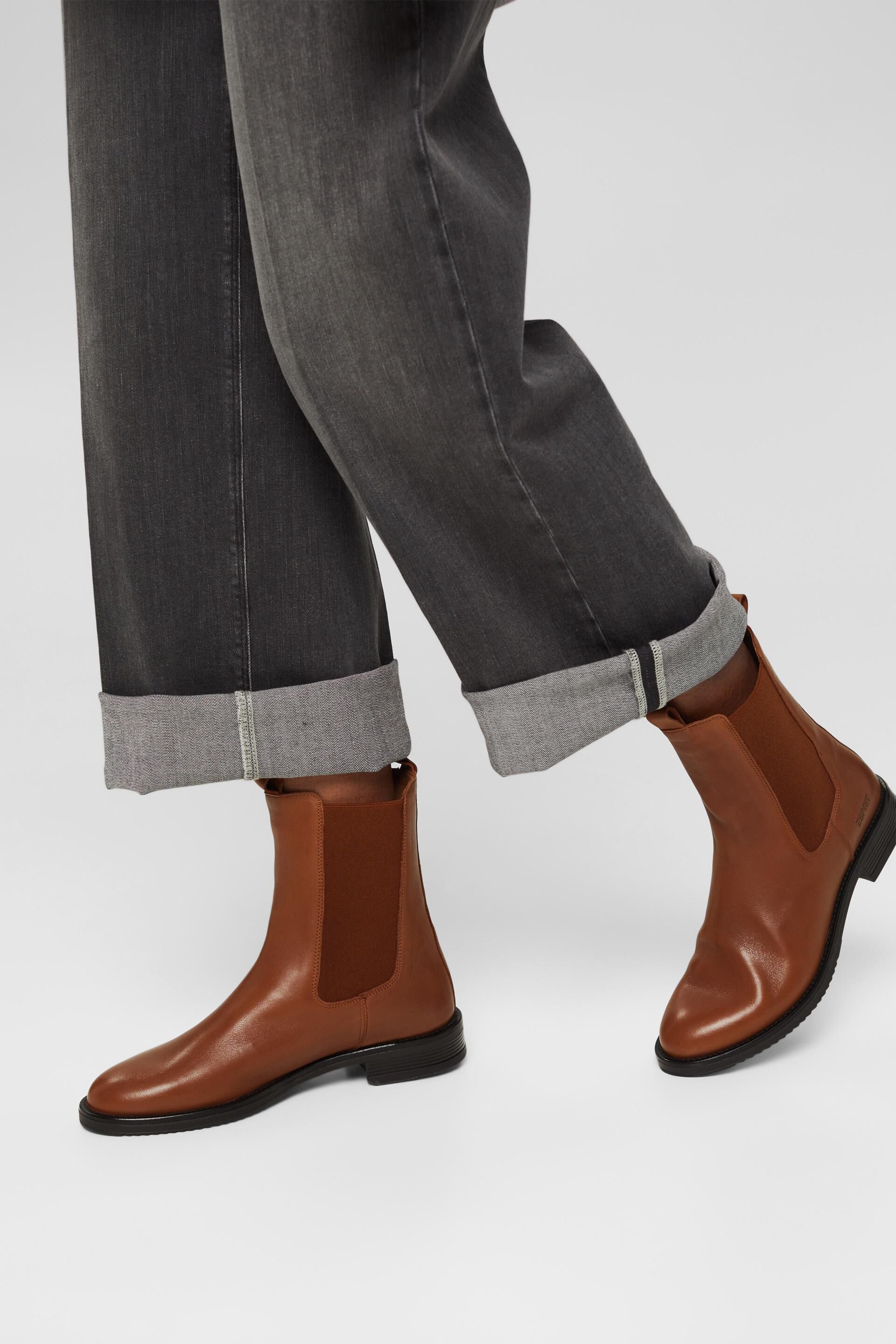 Esprit Y13032 in het Zwart Dames Schoenen voor voor Laarzen voor Platte laarzen 