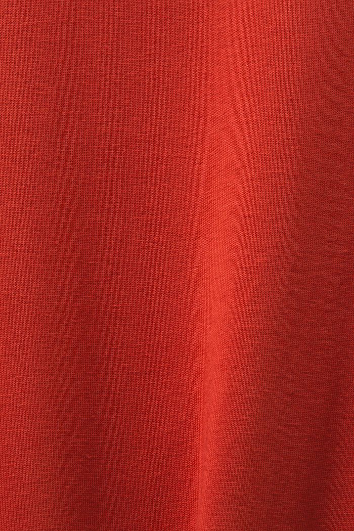 Mini-jurk van jersey, TERRACOTTA, detail image number 5