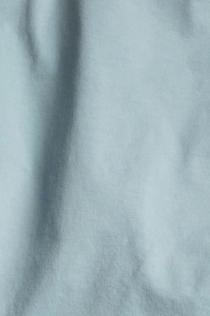 Short à ceinture tissée, GREY BLUE, detail image number 1