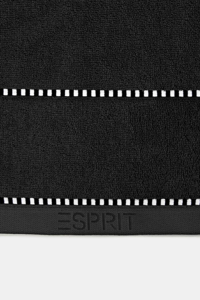 Met TENCEL™: handdoekenlijn van badstof, BLACK, detail image number 1