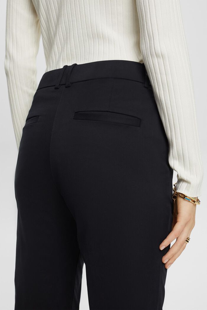 Pantalon de coupe Slim Fit à taille haute, BLACK, detail image number 2