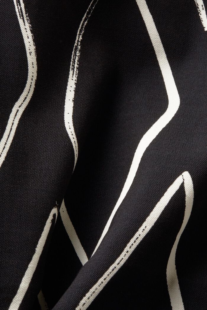 Pull-on-broek met wijde pijpen, BLACK, detail image number 5