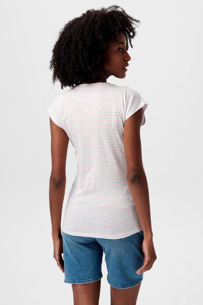 Gestreept MATERNITY T-shirt, BRIGHT WHITE, detail image number 2