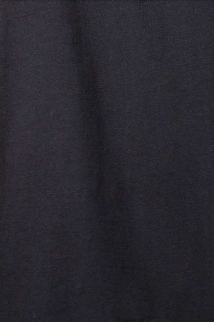 Lange jersey pyjama, BLACK, detail image number 1