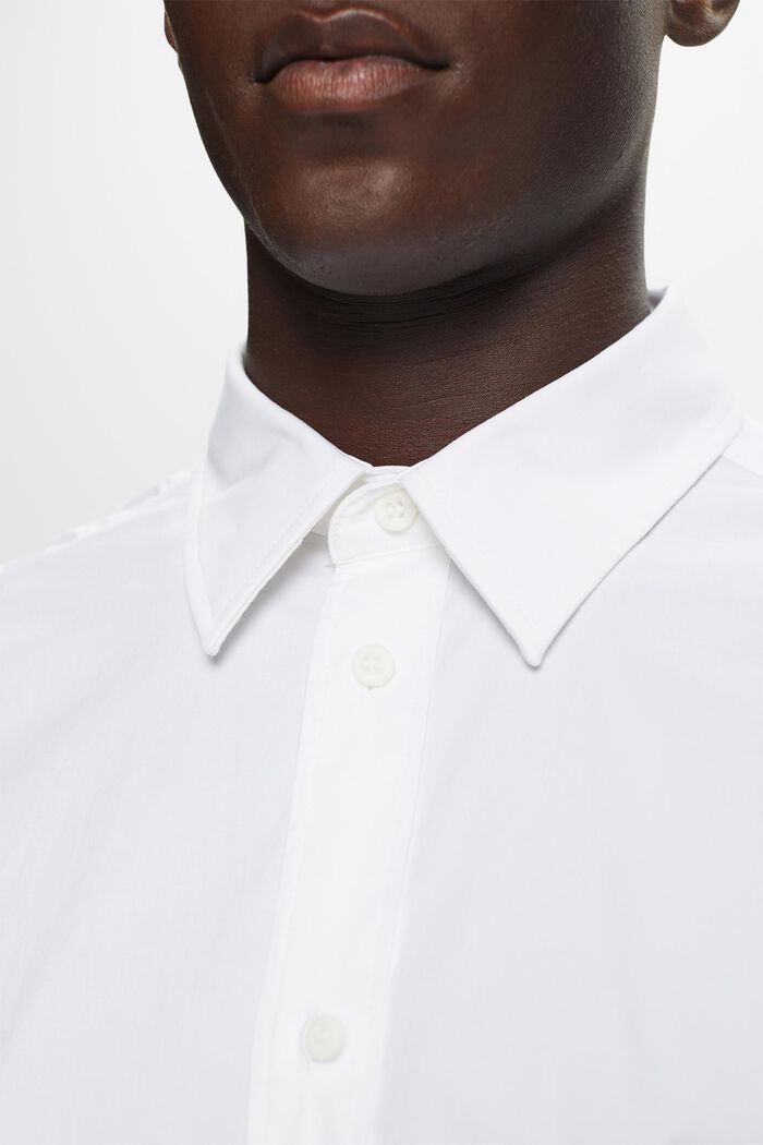 Chemise à col boutonné, WHITE, detail image number 3