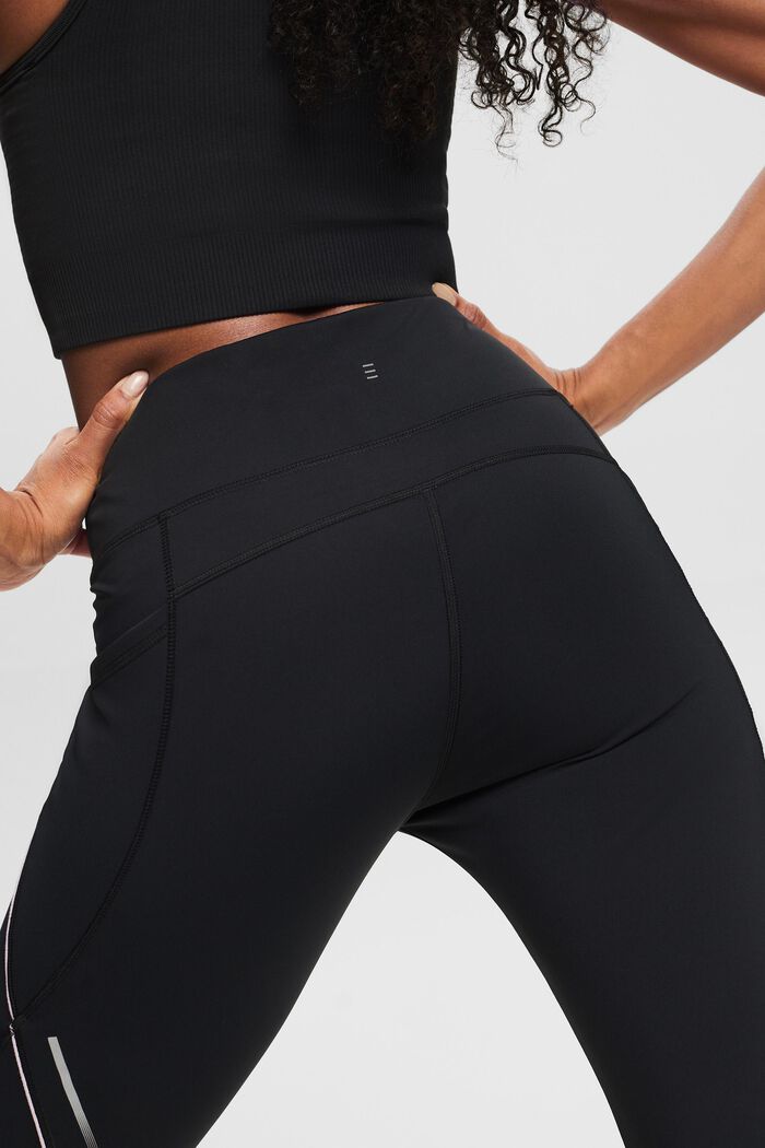 Pantalon de sport à taille haute, BLACK, detail image number 3