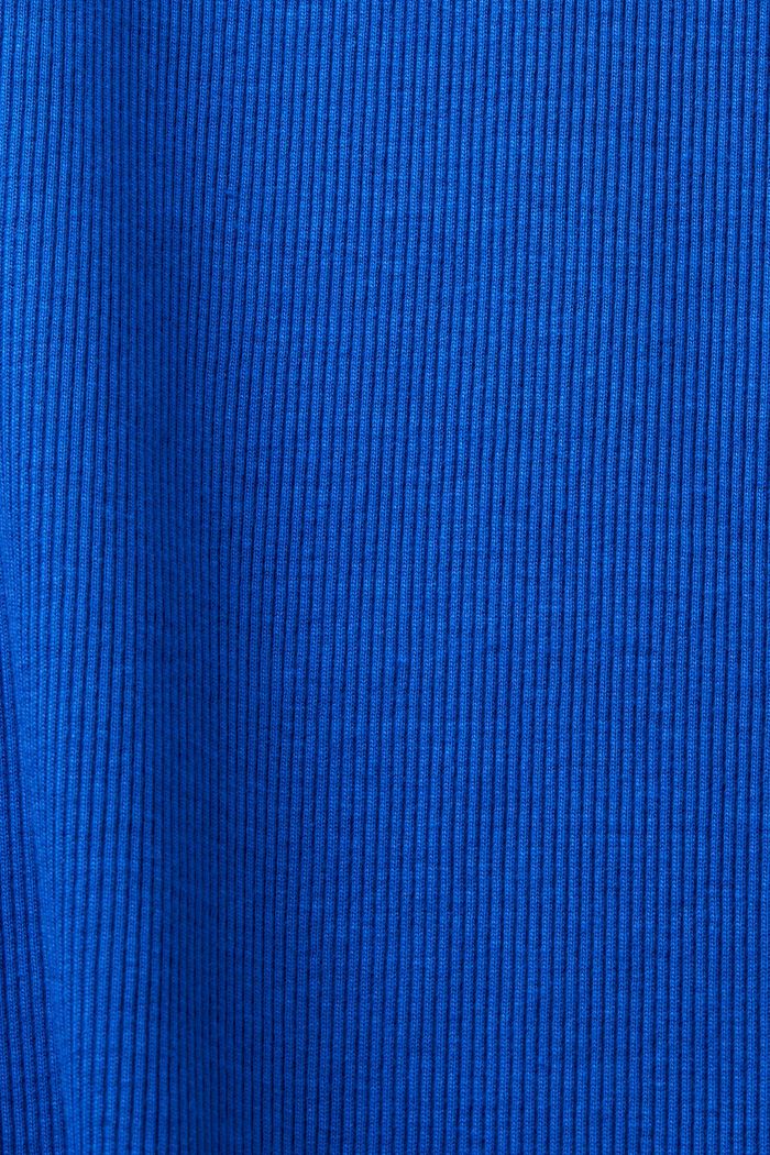 Débardeur côtelé, BRIGHT BLUE, detail image number 5