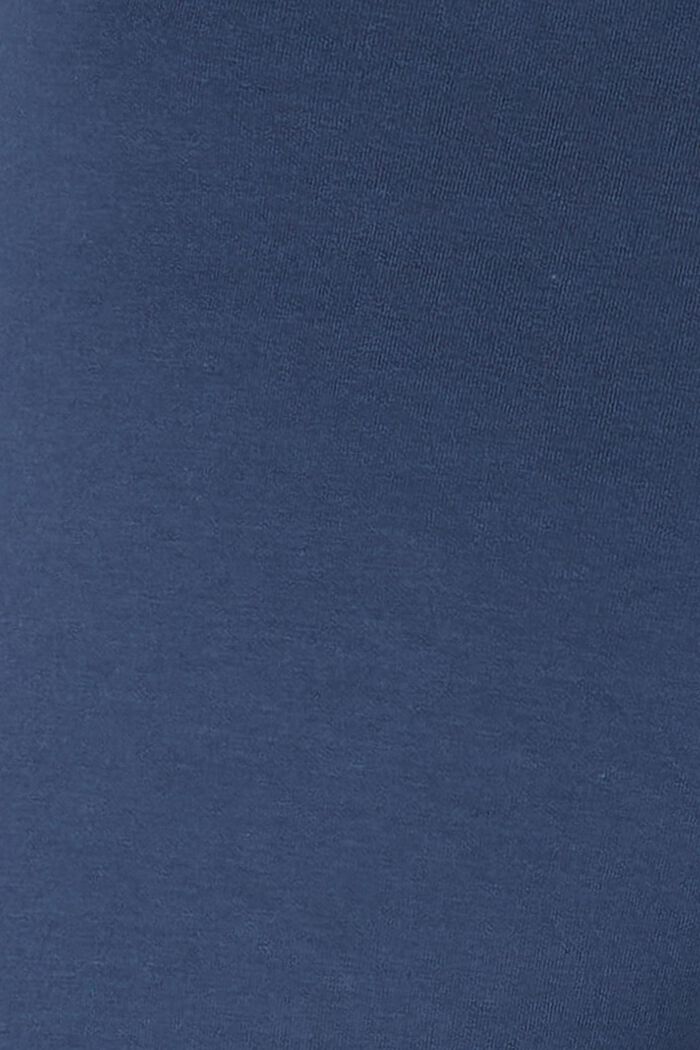 Sweatshirt van elastische jersey, DARK BLUE, detail image number 3