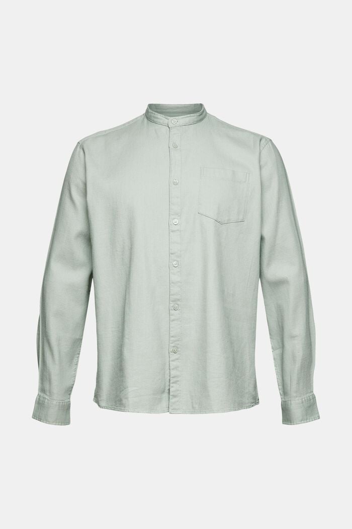 Woven Shirt, LIGHT KHAKI, detail image number 6