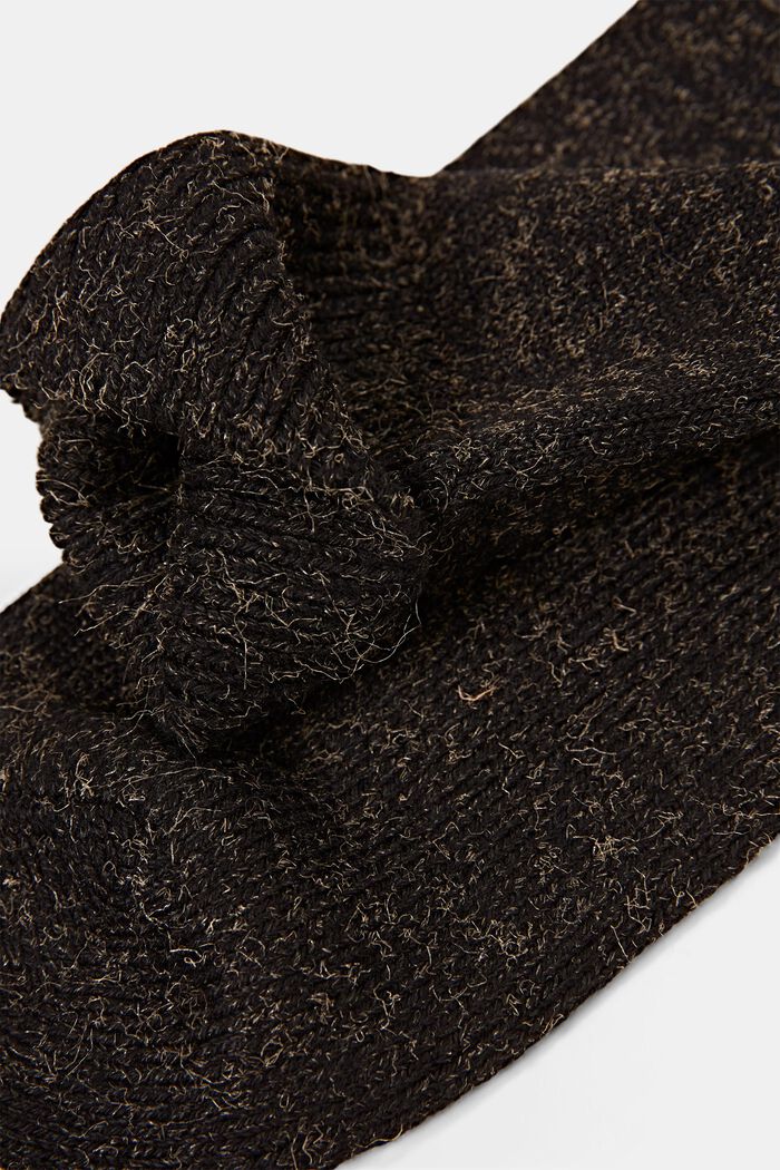 Gemêleerde sokken van een katoenmix, BLACK, detail image number 1