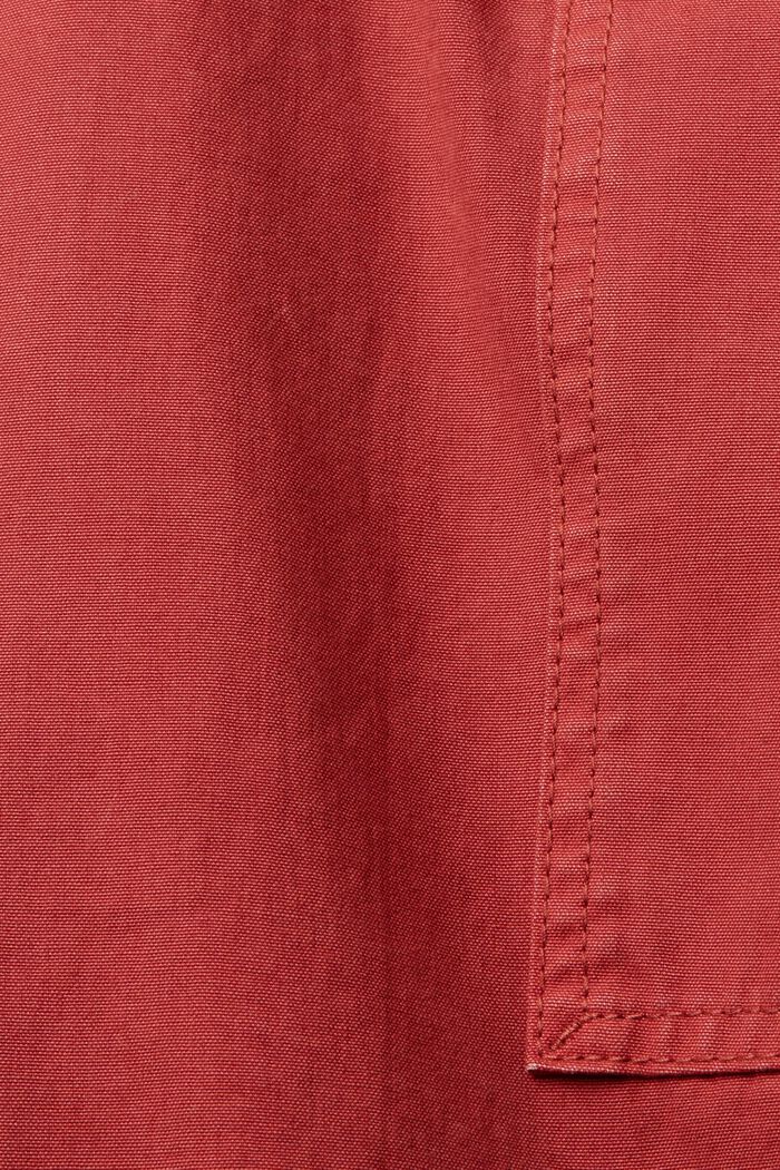 Pantalon cargo 100 % coton, TERRACOTTA, detail image number 6