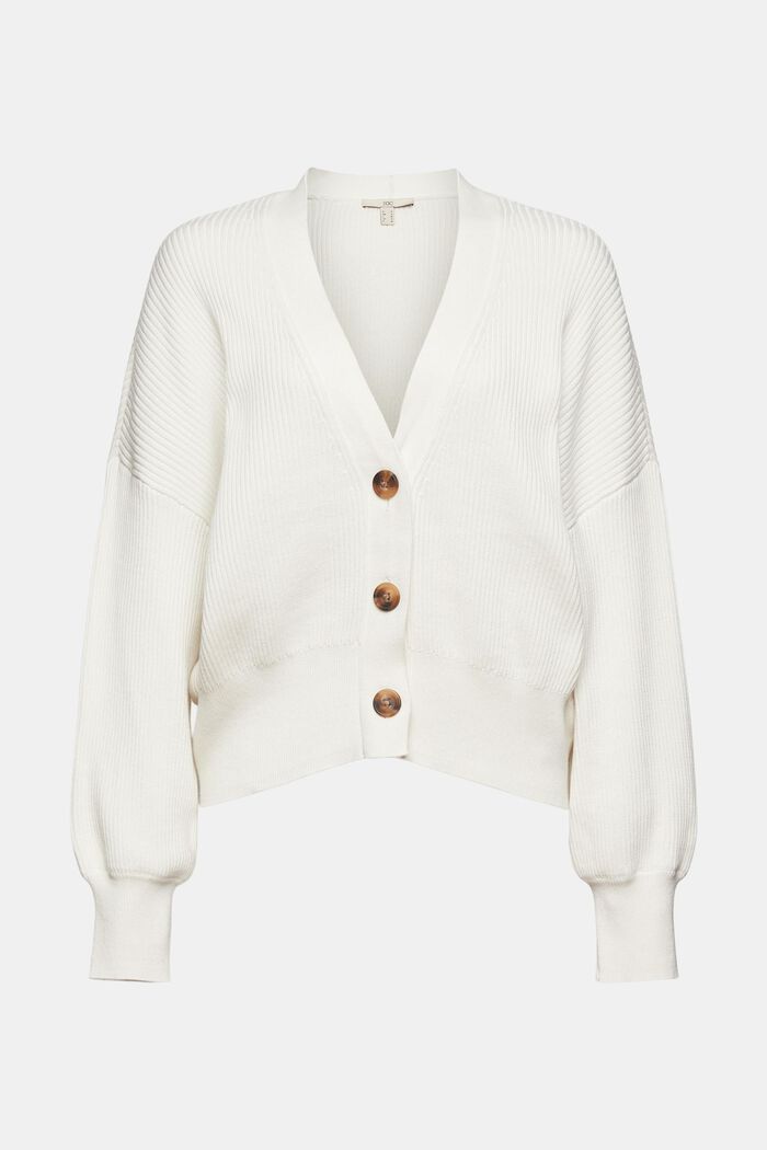 Vest van 100% organic cotton, OFF WHITE, detail image number 2