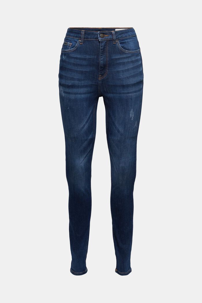 Jeans met superstretch, organic cotton