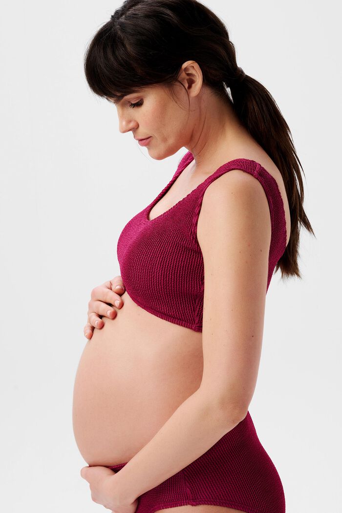 Tweedelige zwangerschapsbikini, BERRY, detail image number 2