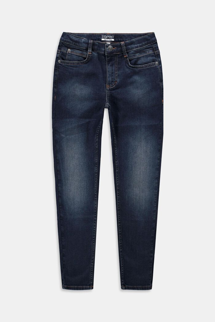 Toelopende jeans met verstelbare band